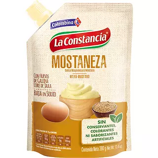 Salsa La Constancia Mostaneza Doy Pack