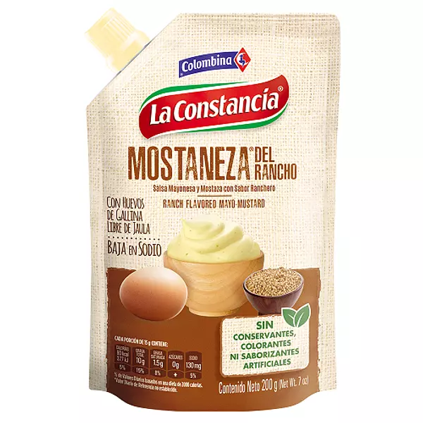 Salsa La Constancia Mostaneza Ranchera Doy Pack