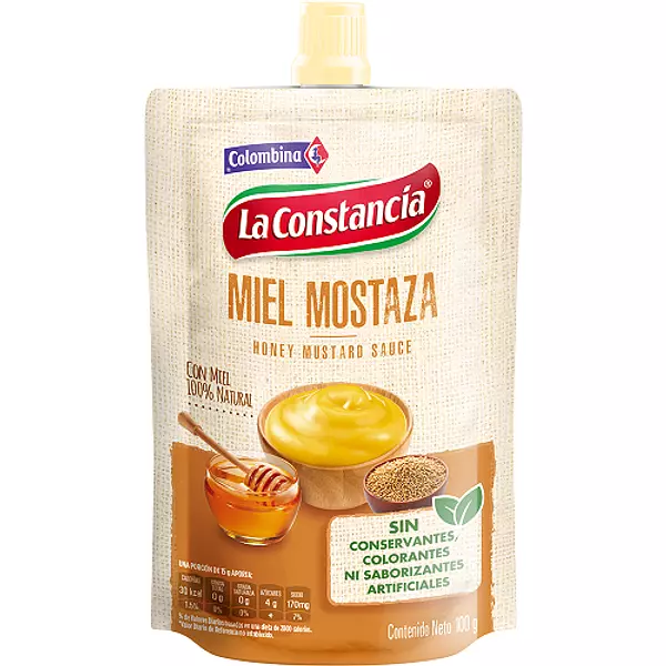 Salsa La Constancia Miel Mostaza Doy Pack