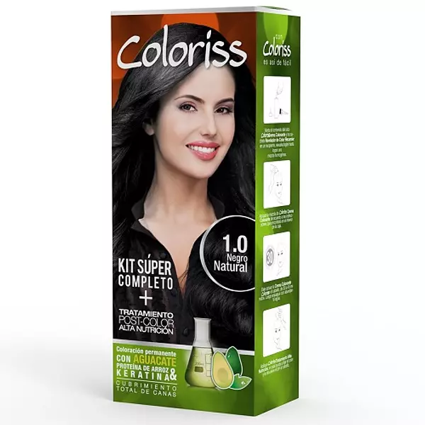 Tinte Cabello Coloriss Kit # 1.0