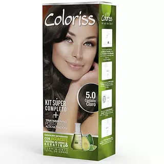 Tinte Cabello Coloriss Kit # 5.0