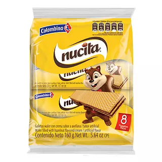 Galletas Wafer Nucita