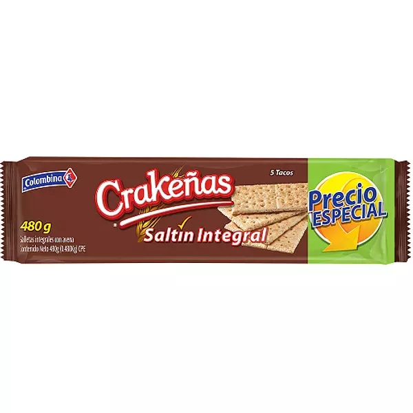 Galletas Integrales Crakeñas