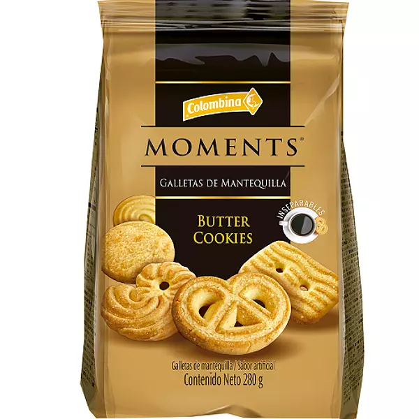 Galletas Moments Colombina Navidad