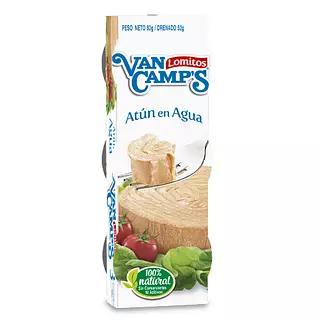 Atún Van Camps Lomitos de Agua