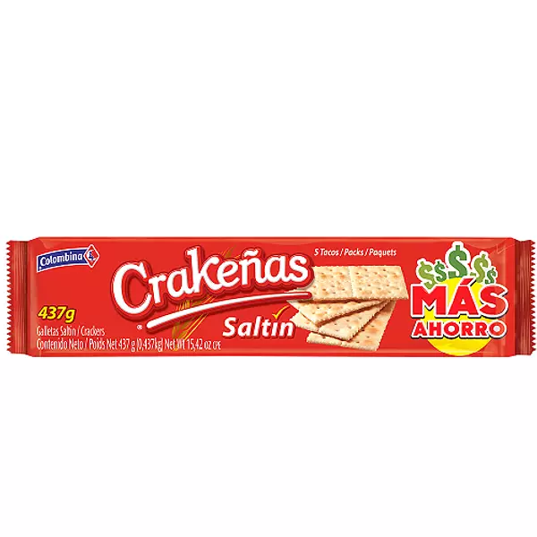 Galleta Crekeñas Taco Saltin