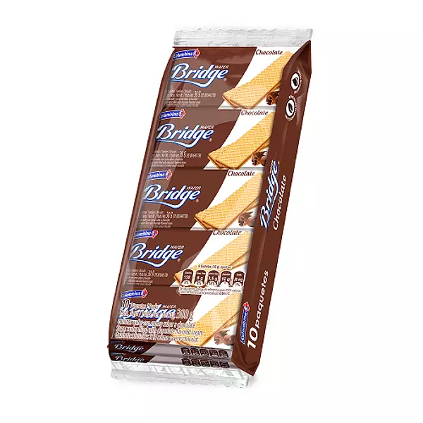 Galletas Wafer Bridge Chocolate