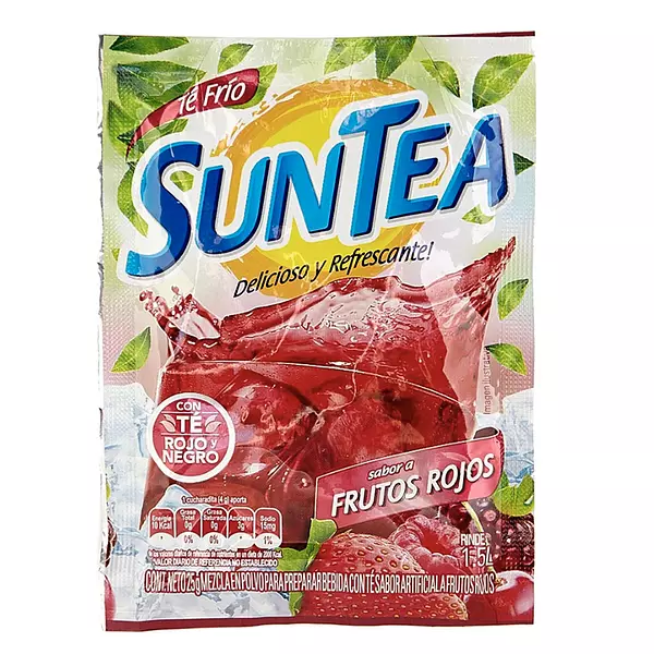 Té Helado Suntea Frutos Rojos