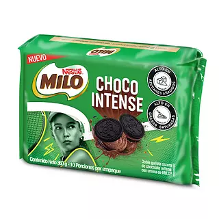 Galleta Milo Sandwich Choco Intense