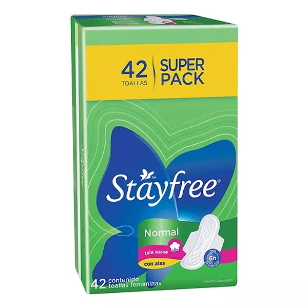 Toallas Stayfree Especial Alas Normal