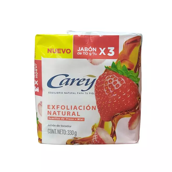 Jabón De Baño Carey Exfoliante Natural