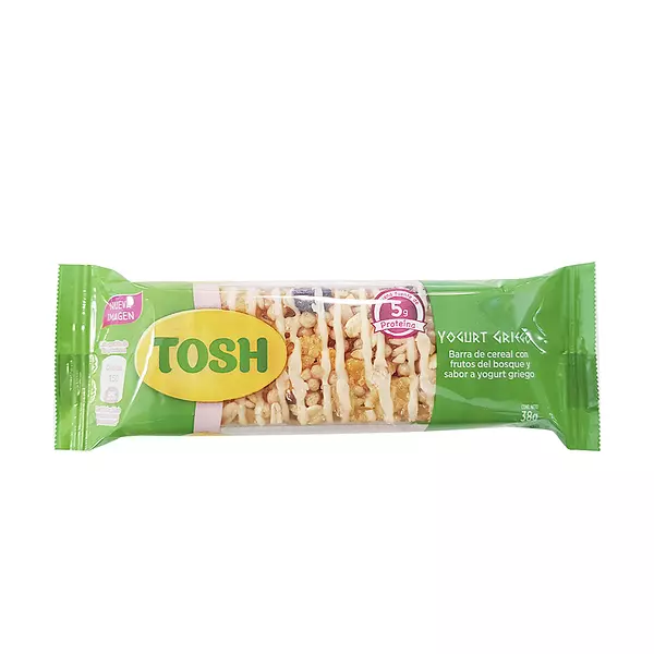 Barra Cereal Tosh Yogurt Griego