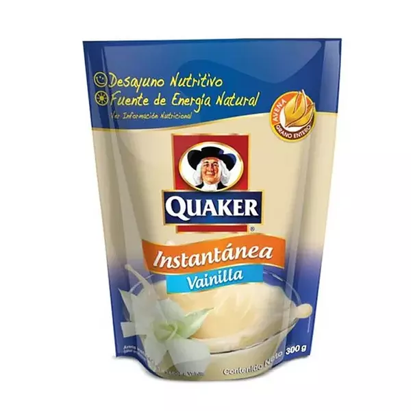 Avena Quaker Instantánea Vainilla