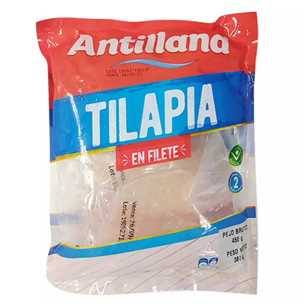 Filete de Tilapia Antillana