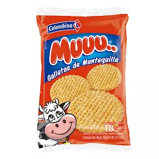 Galleta Tipo Leche Muuu Mantequilla