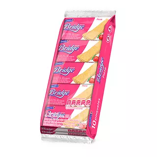 Galleta Wafer Bridge Fresa
