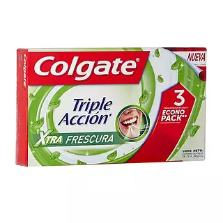Crema Dental Colgate Triple Acción Extra Frescura