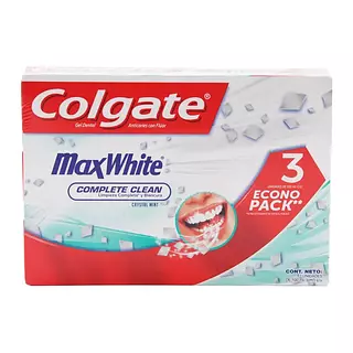 Crema Dental Colgate Max White