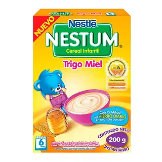 Cereal Infantil Nestum Trigo Miel