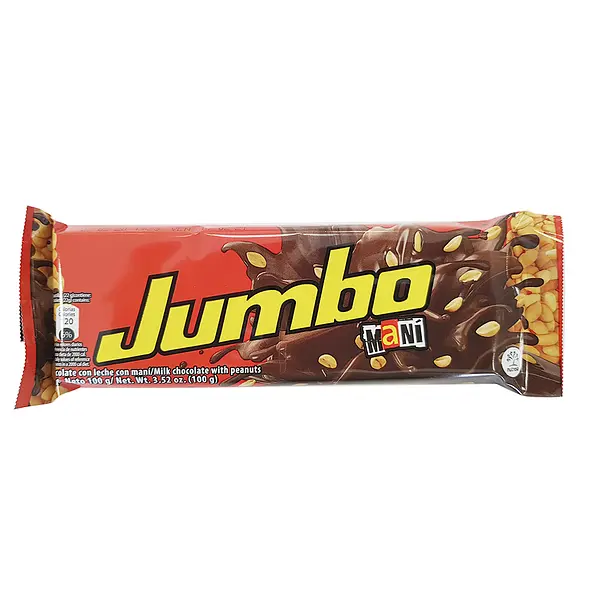 Chocolatina Jumbo Jumbo Maní