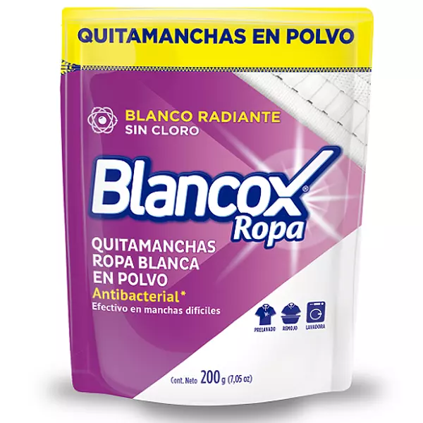 Desmanchador Polvo Blancox Ropa Blanca