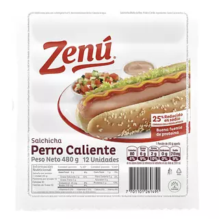 Salchicha Zenú Perro Caliente