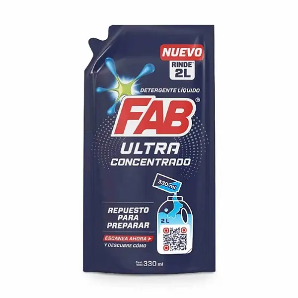 Detergente Fab Líquido Concentrado