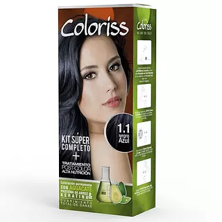 Tinte Cabello Coloriss Kit # 1.1