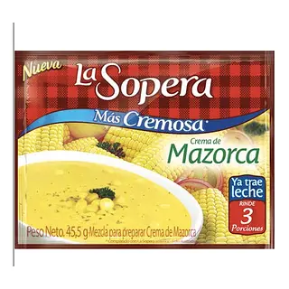 Crema La Sopera Mazorca Tierna