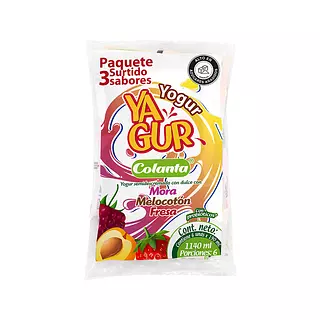 Bebida Lactea Colanta Yagurt Bolsa