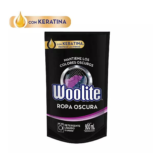 Detergente Woolite Liquido Ropa Oscura