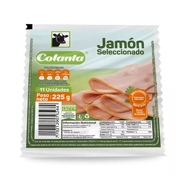 Colanta Jamon Sanduche