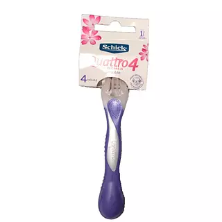 Maquina Afeitar Schick Quattro Mujer