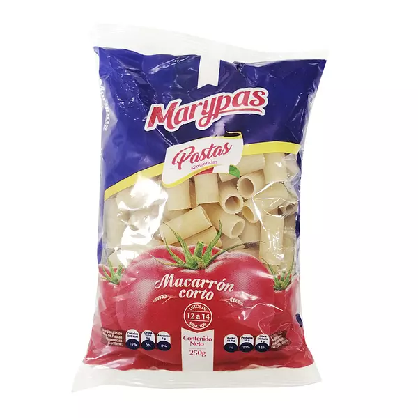 Pasta Marypas Macarrón Corto