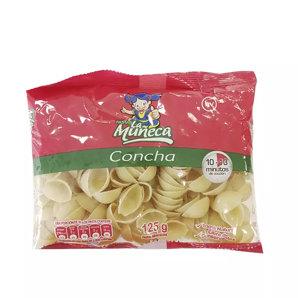 Pasta La Muñeca Conchas