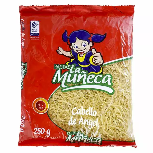 Pasta La Muñeca Cabello de Ángel x 250