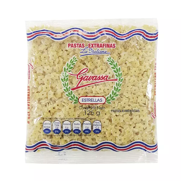 Pasta Gavassa Estrellas