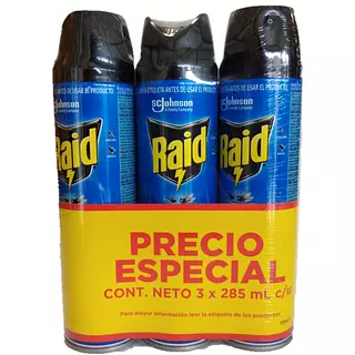 Insecticida Raid Elimina Voladores