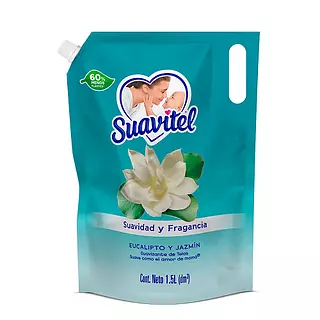 Suavizante Ropa Suavitel Eucalipto Y Jazmin