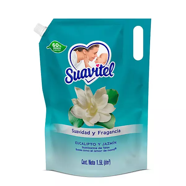 Suavizante Ropa Suavitel Eucalipto Y Jazmin