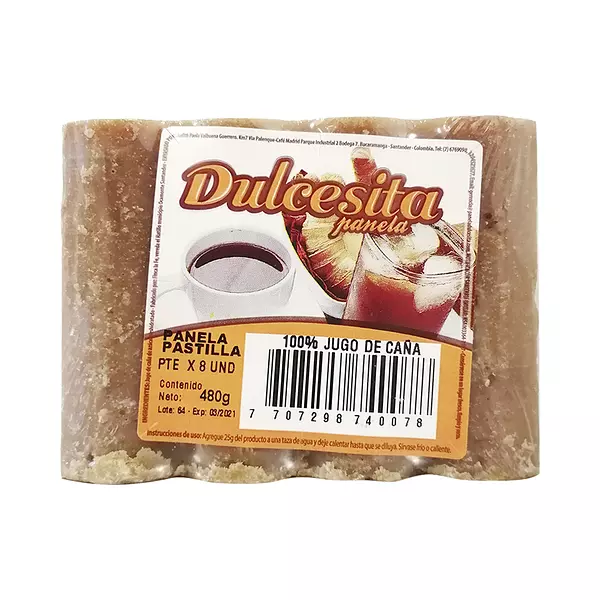 Panela Dulcesita Pastilla