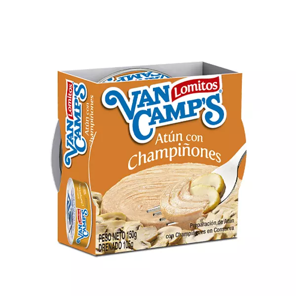 Atún Van Camps Champiñones