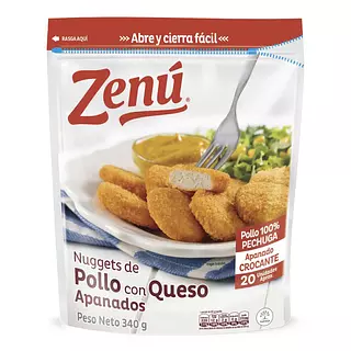 Nuggets Zenú Pollo Queso