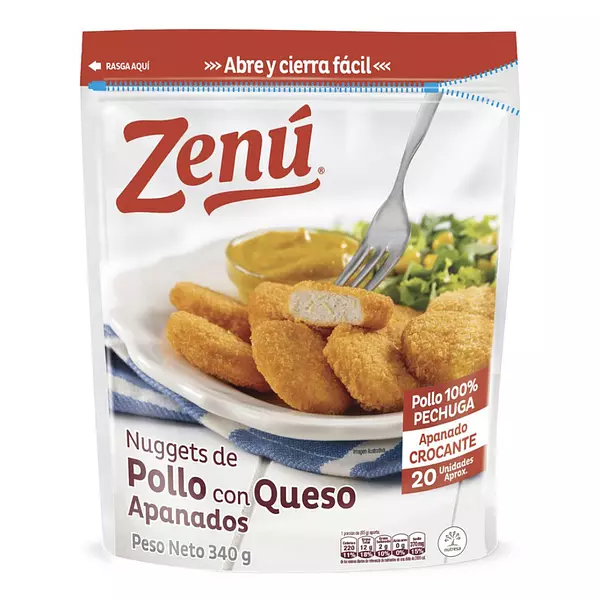 Nuggets Zenú Pollo Queso