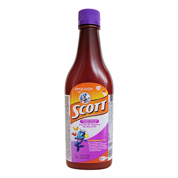 Emulsión de Scott Frutas Tropicales