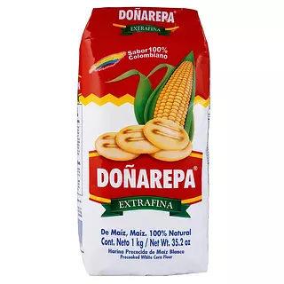 Harina Precocida Doña Arepa Blanca