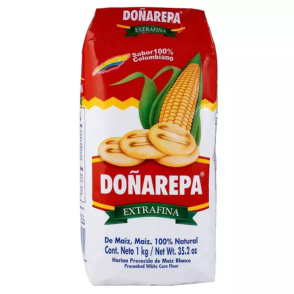 Harina Precocida Doña Arepa Blanca