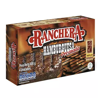 Hamburguesa Zenú Ranchera