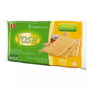 Galletas Tosh Integral Con Miel