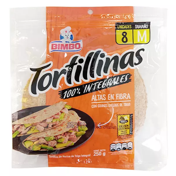 Tortillinas Bimbo Integrales